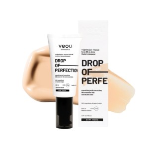Veoli Botanica Drop of Perfection smoothing and covering BB Cream for oily and combination skin /2.0W/ Vanilla 30 ml