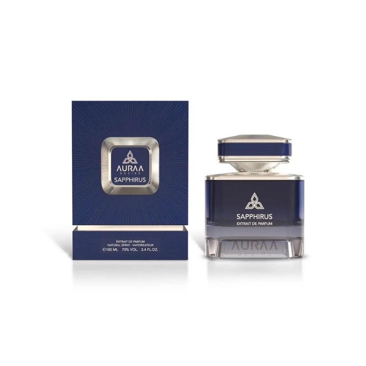 Auraa Desire Sapphirus Unisex Eau de Parfum voor mannen en vrouwen 100 ml
