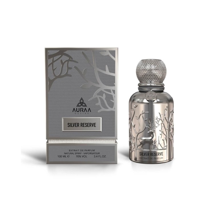 Парфумована вода Auraa Desire Silver Reserve Unisex для чоловіків та жінок 100 мл