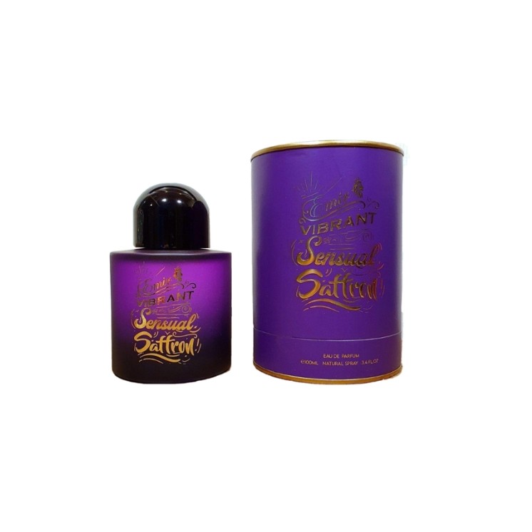 Emir Vibrant Sensual Saffron Unisex Eau de Parfum für Damen und Herren, 100 ml