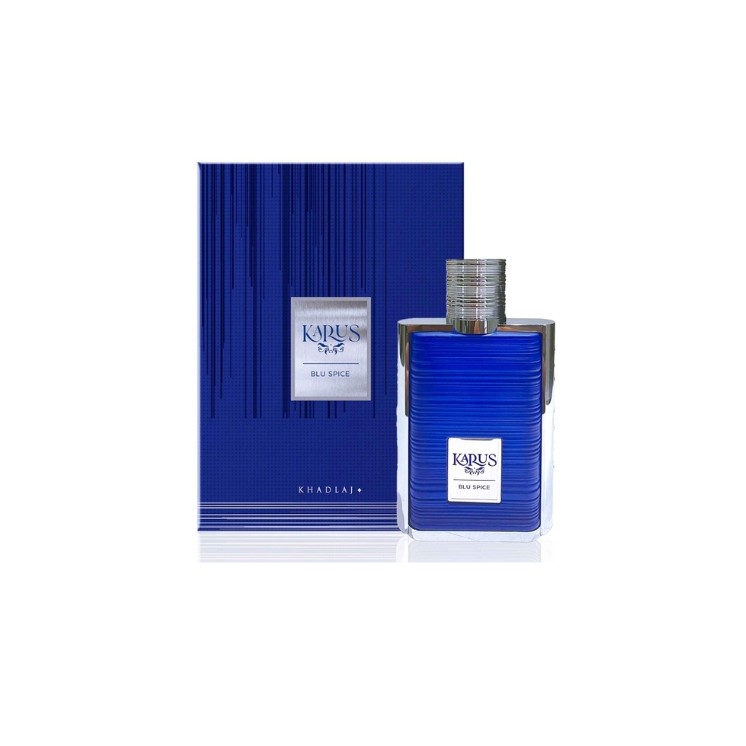 Khadlaj Karus Blu Spice Unisex Eau de Parfum voor mannen en vrouwen 100 ml