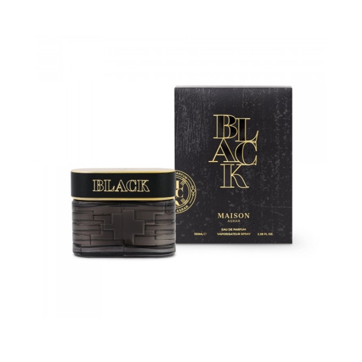 Maison Asrar Black Eau de Parfum voor Mannen 100 ml