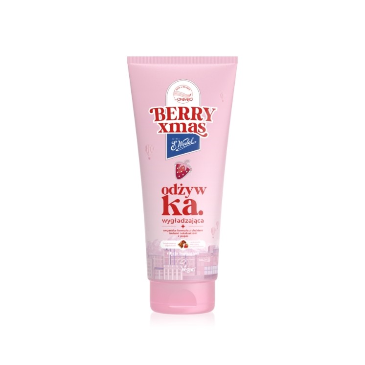 Кондиціонер для розгладжування волосся OnlyBio x Wedel Hair in Balance з молочним шоколадом та полуницею 200 мл