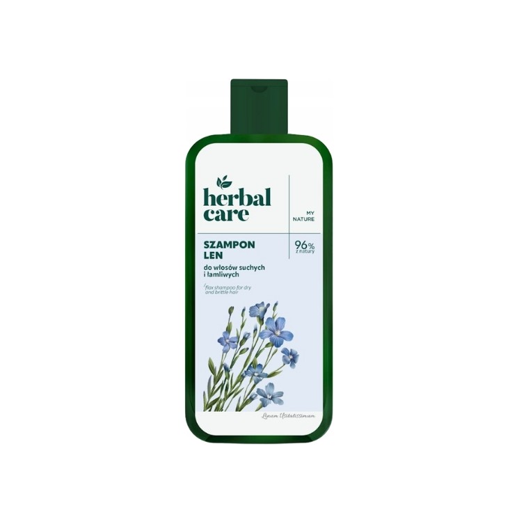 Farmona Herbal Care Shampoo für trockenes und sprödes Haar, Leinsamen, 330 ml