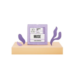 Mydlarnia Cztery Szpaki shampooing solide hydratant MUSE x Kasia Sienkiewicz 75 g