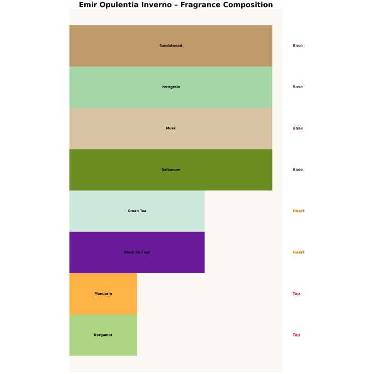 Emir Opulentia Inverno Eau de Parfum für Männer 100 ml