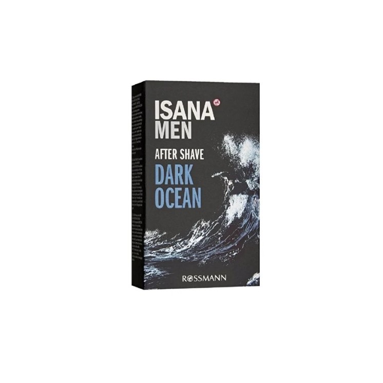 Isana Men Dark Ocean Aftershave für Männer 100 ml