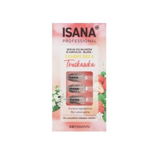 Isana Professional Haarserum in Ampullen Vlierbes & Aardbei 7x3ml