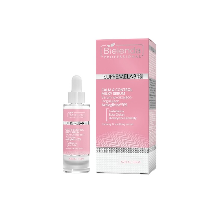 Bielenda Professional SUPREMELAB Calm&Control mleczne Serum wyciszająco-regulujące 30 ml