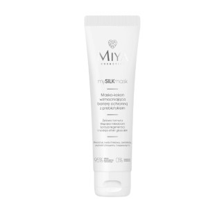 Masque visage Miya mySILKmask Cocoon, renforçant la barrière protectrice grâce aux prébiotiques, 60 ml