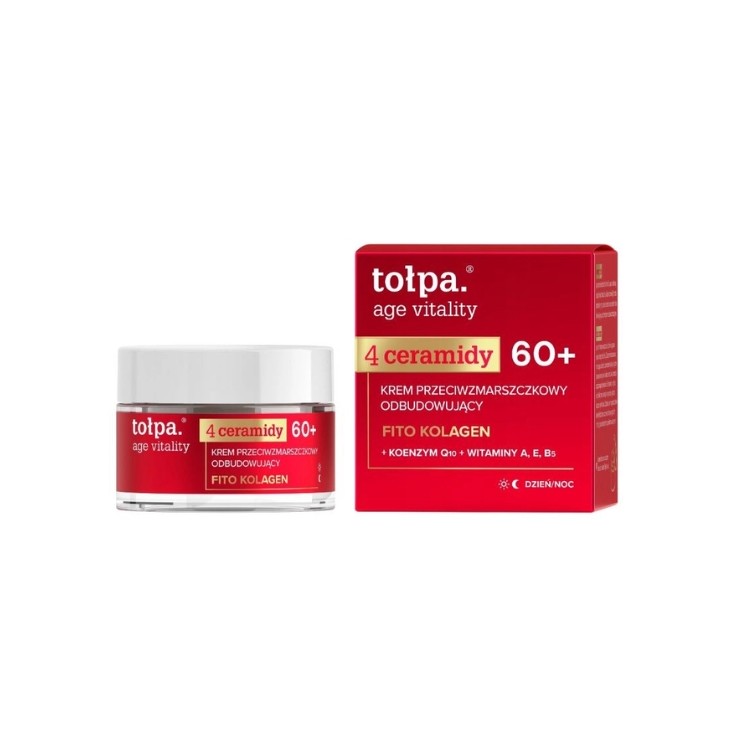 Tołpa Age Vitality 4 Ceramides Anti-wrinkle Regenerating Face Cream 60+ 50 ml