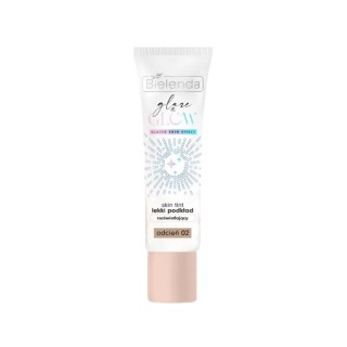 Bielenda Glaze & Glow Skin Tint Fond de Teint Illuminateur Léger /02/ 30 g