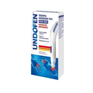 Undofen Pro TCA (acide trichloracétique) pour le traitement des verrues plantaires 5 ml