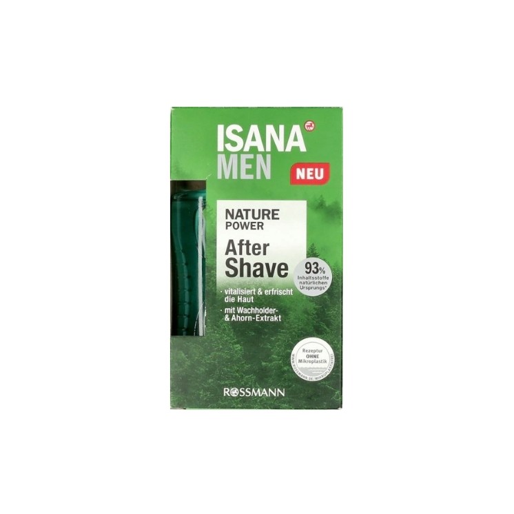 Isana Men Nature Power Woda po goleniu dla mężczyzn 100 ml