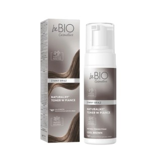 BeBio Cosmetics Natürlicher Schaum-Toner Cool Brown 120 ml