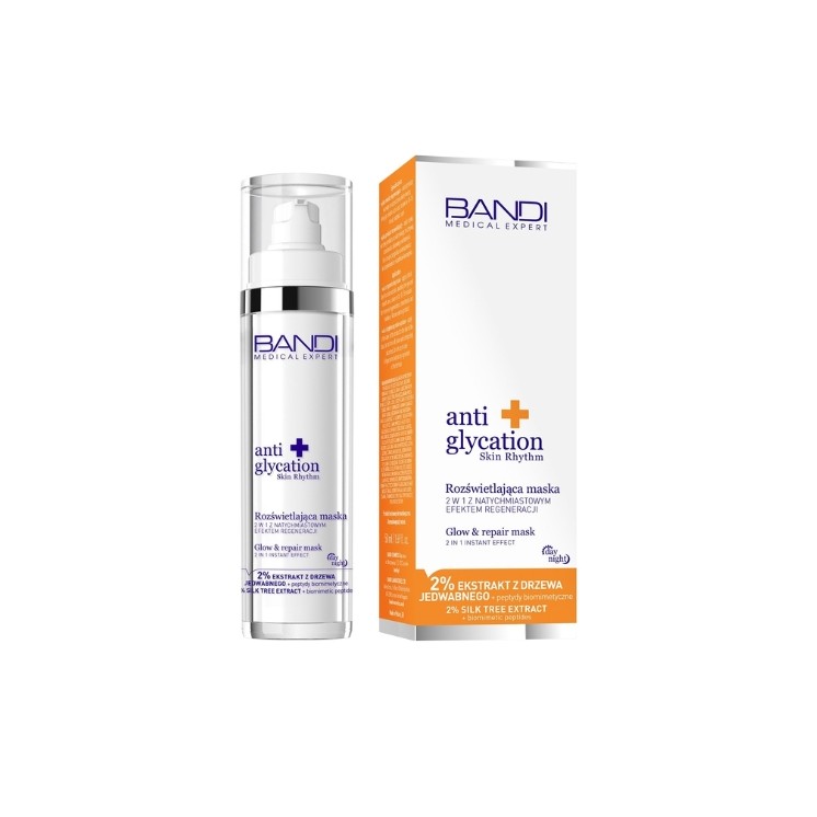 Освітлювальна маска Bandi Medical Expert Anti Glycation Brightening 2-в-1 з миттєвим регенеративним ефектом 50 мл