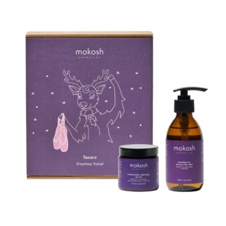 Coffret cadeau Mokosh Dancer Sensual Ritual : Baume corporel 120 ml + Gel douche corps et mains 200 ml