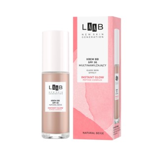 AA LAAB Glass Skin multinawilżający Krem BB SPF30 /Natural Beige/ 30 ml