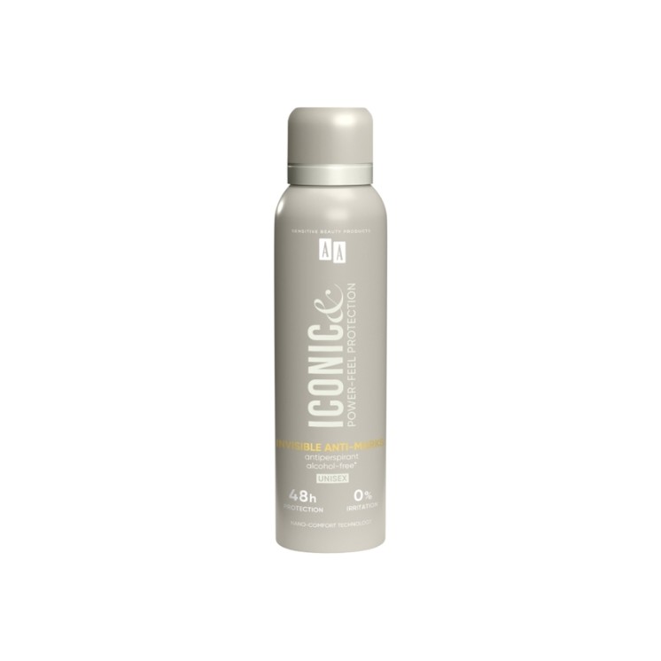 AA Iconic Unsichtbares Antitranspirant-Spray 150 ml