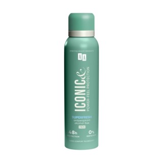 Déodorant en spray AA Iconic MEN Superfresh pour hommes 150 ml