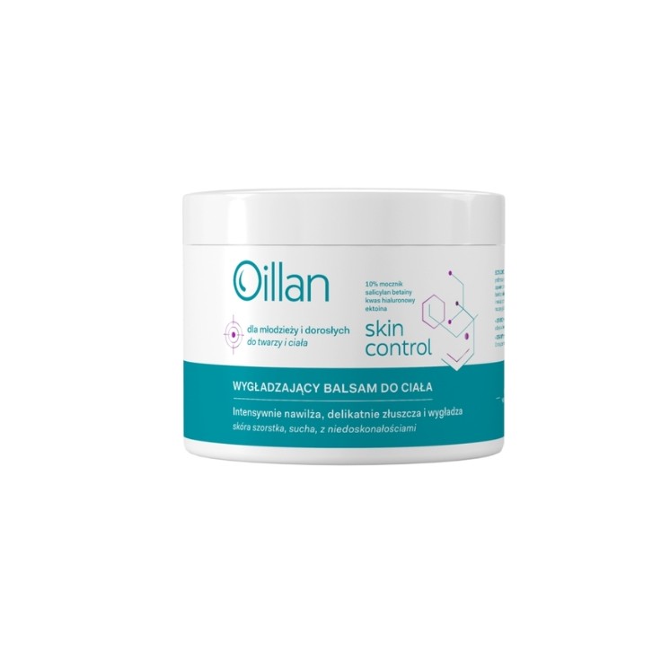 Зволожувальний бальзам Oillan Skin Control Smoothing Moisturising для тіла та обличчя з 10% сечовини 500 мл