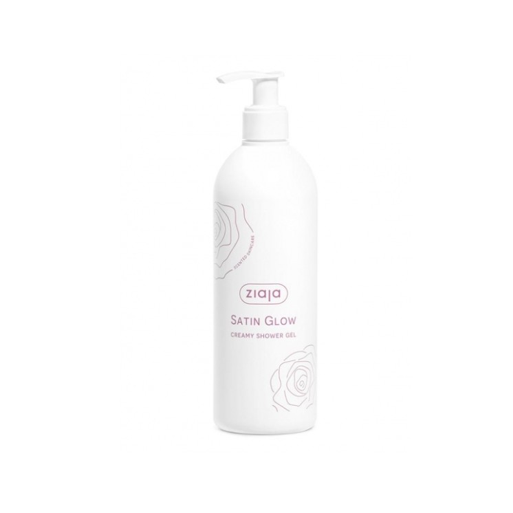 Lait de douche Ziaja Satin Glow 390 ml