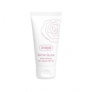 Crème hydratante visage Ziaja Satin Glow SPF30 50 ml