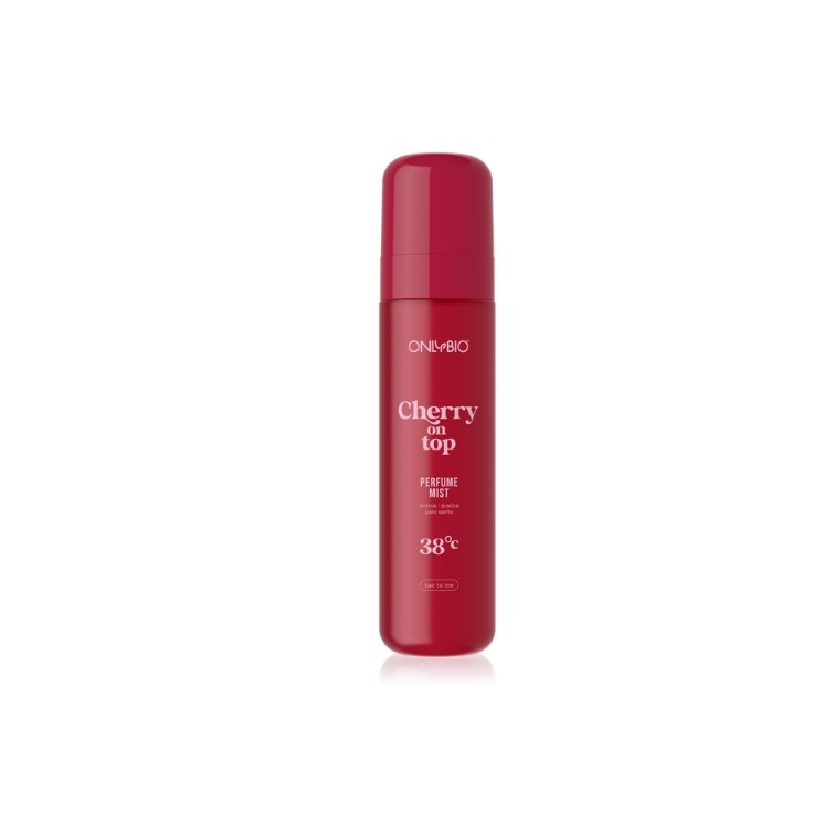 Brume parfumée OnlyBio Cherry On Top pour cheveux et corps 100 ml