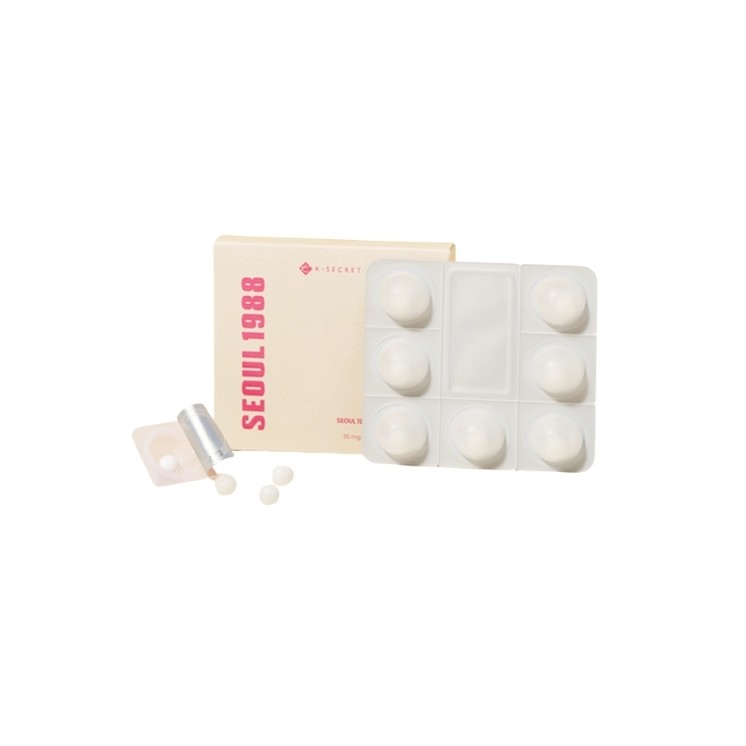 K- SECRET SEOUL 1988 Boosting Ball: Collagen 100% Collagen Facial Care Ball 35 mg
