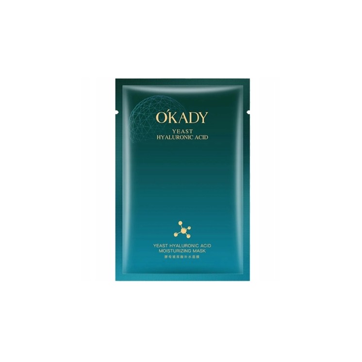 Okady Intensief Hydraterend Sheetmasker met Hyaluronzuur 25 ml