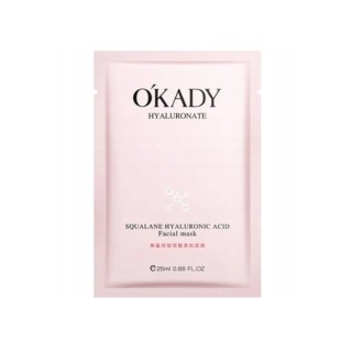 Okady Moisturizing and Nourishing Sheet Mask with Hyaluronic Acid and Squalane 25 ml