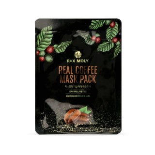 Pax Moly Real Coffee Feuchtigkeitsspendende Tuchmaske mit Kaffee 25 ml