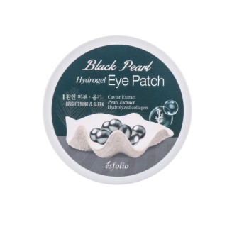Esfolio Black Pearl hydro Gel-Augenpads, 60 Stück
