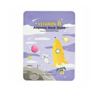 Masque en tissu illuminateur Esfolio Vitamine B Ampoule 25 ml