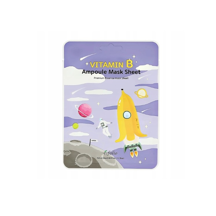 Освітлююча маска для обличчя Esfolio Vitaimin B Ampoule 25 мл