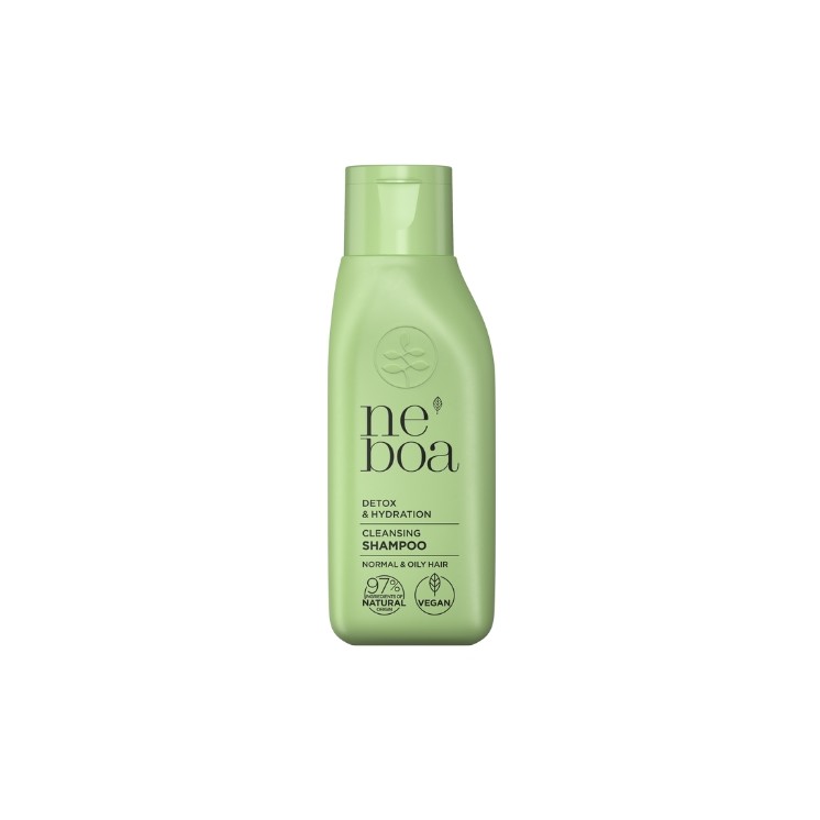 Neboa Detox & Hydration natuurlijke shampoo voor het haar, verfrissend en hydraterend, 100 ml