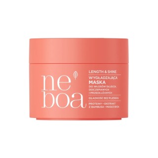 Neboa Length & Shine Smoothing Mask voor lang haar, extensions en clip-ins 300 ml