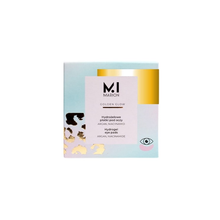 Marion Golden Glow hydro Gel-Augenpads, 60 Stück