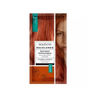 MARION Recolored 7.44 Copper coloring shampoo is a quick way to give blondes a ego , copper shine.