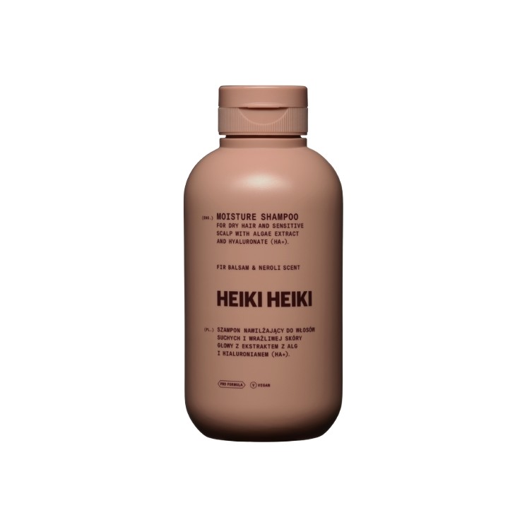 Heiki Heiki Moisture feuchtigkeitsspendendes Haarshampoo Tannenbalsam & Neroli 250 ml