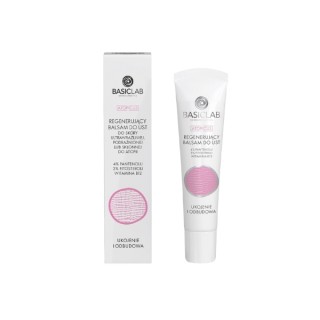 BasicLab Atopicus regenerierender Lippenbalsam 4 % Panthenol 15 ml