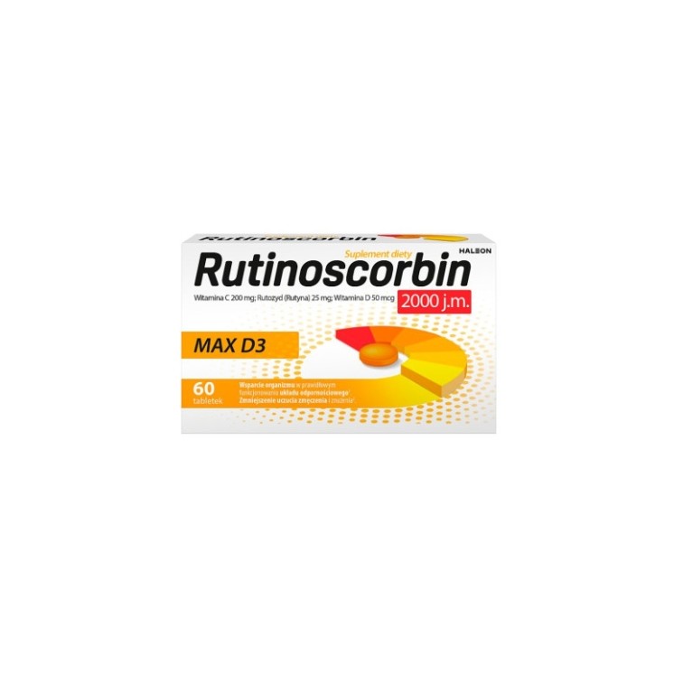 Rutinoscorbin Max D3 60 comprimés