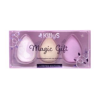 KillyS Magische Cadeauset 3-delige make-upsponzenset