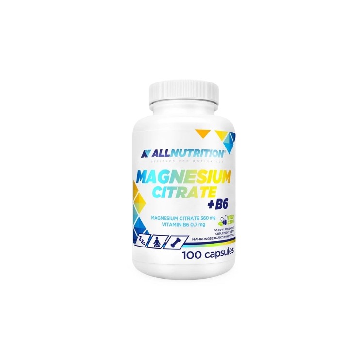 AllNutrition Magnesium + B6 100 Kapseln