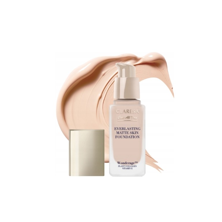 Fond de teint matifiant et lissant Claresa Everlasting Matte Skin /04/ Natural 32 ml