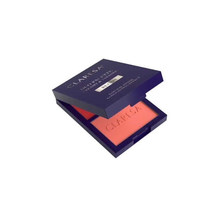 Palette Duo Claresa Blush Crème & Pressé Contouring /02/ 5 g