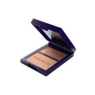 Claresa Duo Palette Creamy & Pressed kremowo-pudrowa Paleta do konturowania Bronzer /02/ 8,5 g