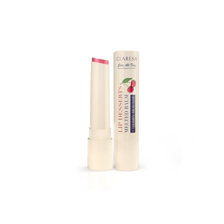 Claresa Lip Desserts Melted Balm Cherry Mousse Fruchtiger Lippenbalsam 3g