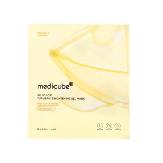Masque gel éclaircissant à l'acide kojique et au curcuma Medicube, 1 pièce / 28 g