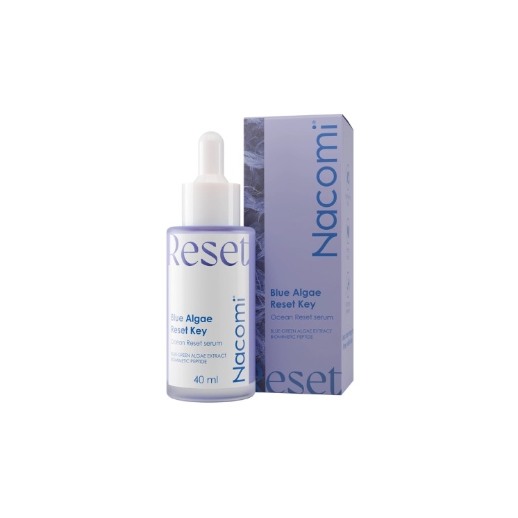 Sérum visage régénérant Nacomi Blue Algae Reset Key Renewal 40 ml